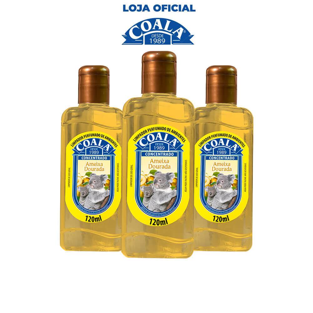 Combo 3 Limpadores Perfumados de Ambientes Coala – Ameixa Dourada Combo 3 Limpadores Perfumados de Ambientes Coala – Ameixa Dourada