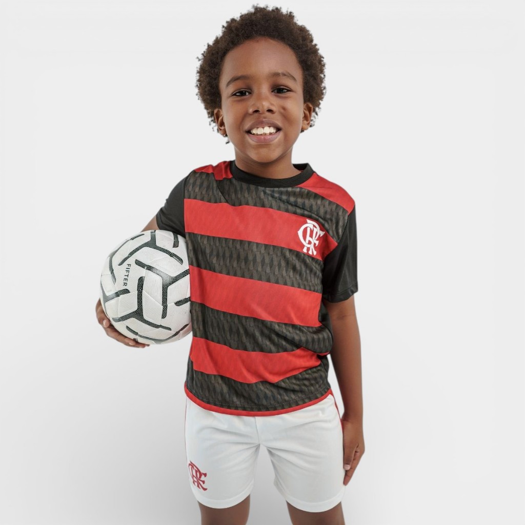 Kit Flamengo Mini Craque Toy Infantil – Vermelho e Preto