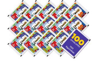 100 Envelopes (700 Figurinhas) Copa do Mundo 2026 - Oficial Panini - Sticker & Colouring Books vendido por Mundos Infinitos