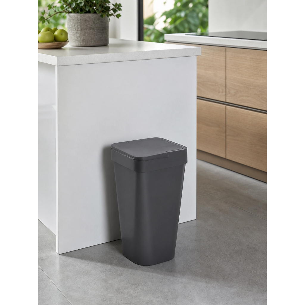 Lixeira Izy 15L OU Moderna Minimalista para Cozinha Lavanderia Banheiro Lixeira Izy 15L OU Moderna Minimalista para Cozinha Lavanderia Banheiro
