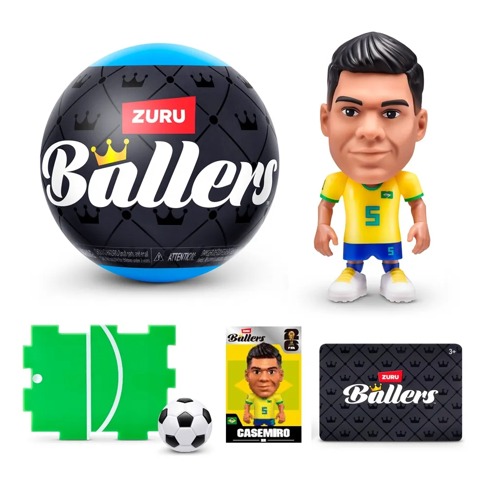 Boneco Surpresa Fifa World Cup 2026 Ballers – Candide 77015 Boneco Surpresa Fifa World Cup 2026 Ballers – Candide 77015