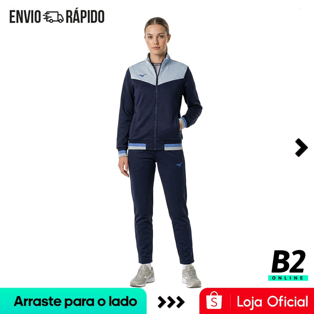 Agasalho Mizuno Root IV Feminino Original com Nota Fiscal e Garantia