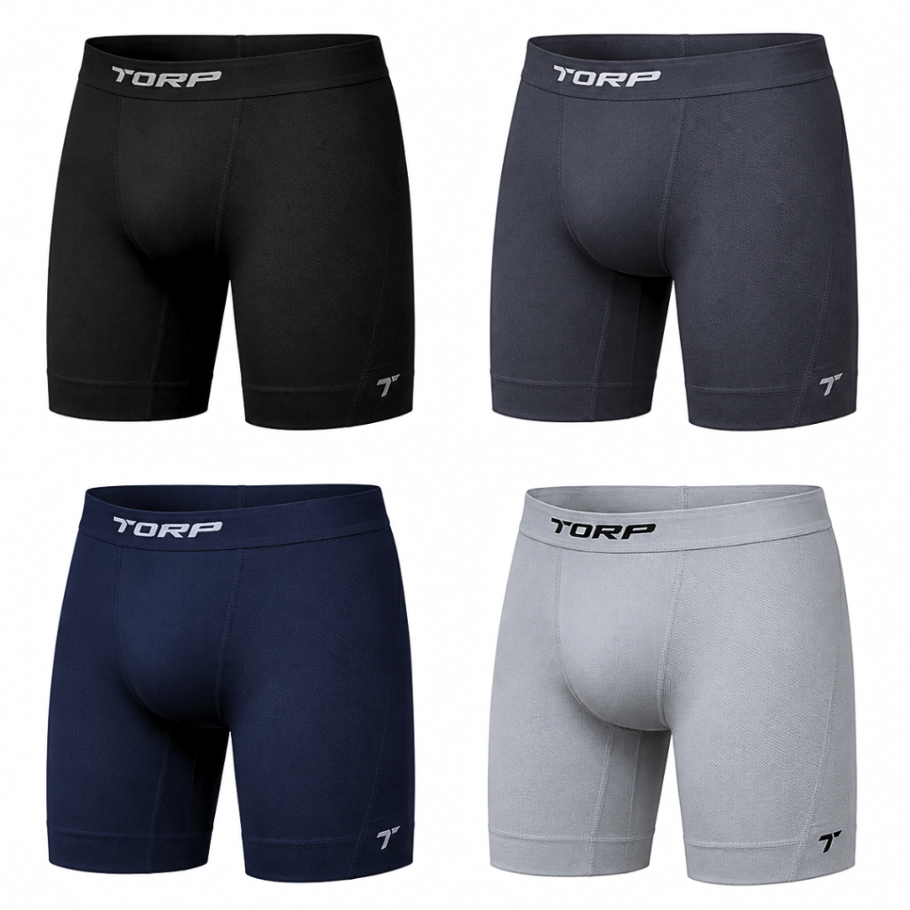 Bermuda Short Térmico Microfibra Original Torp Confortável Sem Costura Compressão Evita Assaduras Bermuda Short Térmico Microfibra Original Torp Confortável Sem Costura Compressão Evita Assaduras