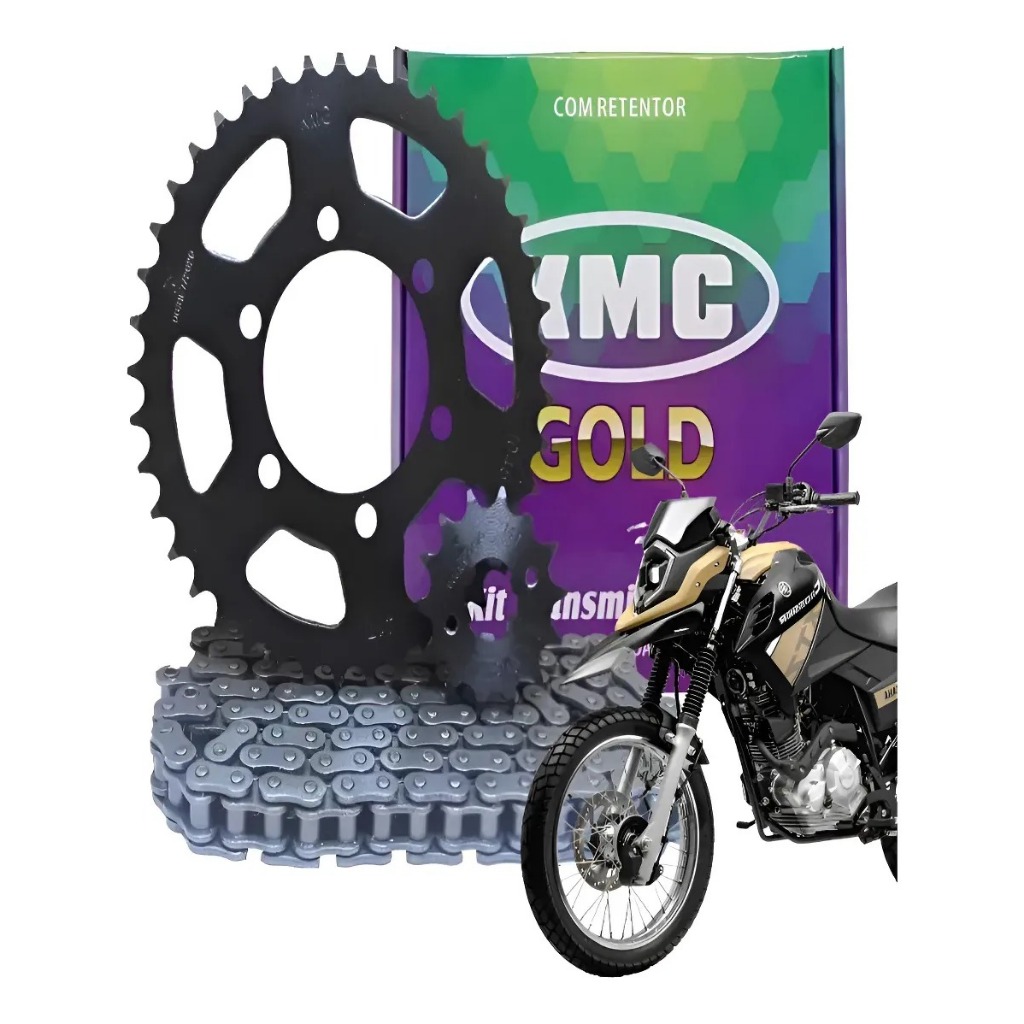 Kit Relacao Crosser 150 2015 2016 2017 2018 2019 2020 2021 2022 2023 Com Retentor Kmc Gold Kit Relacao Crosser 150 2015 2016 2017 2018 2019 2020 2021 2022 2023 Com Retentor Kmc Gold