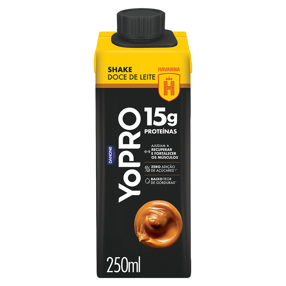 Kit YoPRO Bebida UHT Doce de Leite Havanna15g de proteínas 250ml Kit YoPRO Bebida UHT Doce de Leite Havanna15g de proteínas 250ml