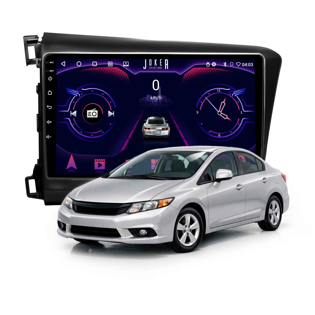 Multimídia Civic G9 2012 A 2016 2+64gb Quadcore Carplay 9p Multimídia Civic G9 2012 A 2016 2+64gb Quadcore Carplay 9p