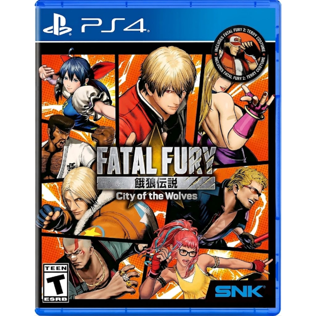 Fatal Fury City of the Wolves Special Edition PS4 Midia Fisica Fatal Fury City of the Wolves Special Edition PS4 Midia Fisica