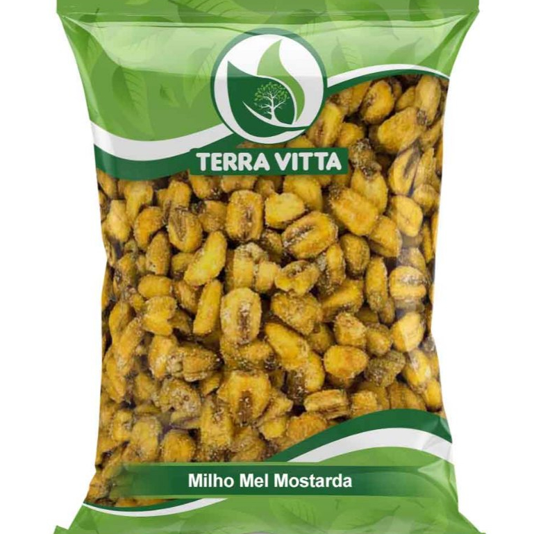 Milho Torrado Mel Mostarda Milho Torrado Mel Mostarda