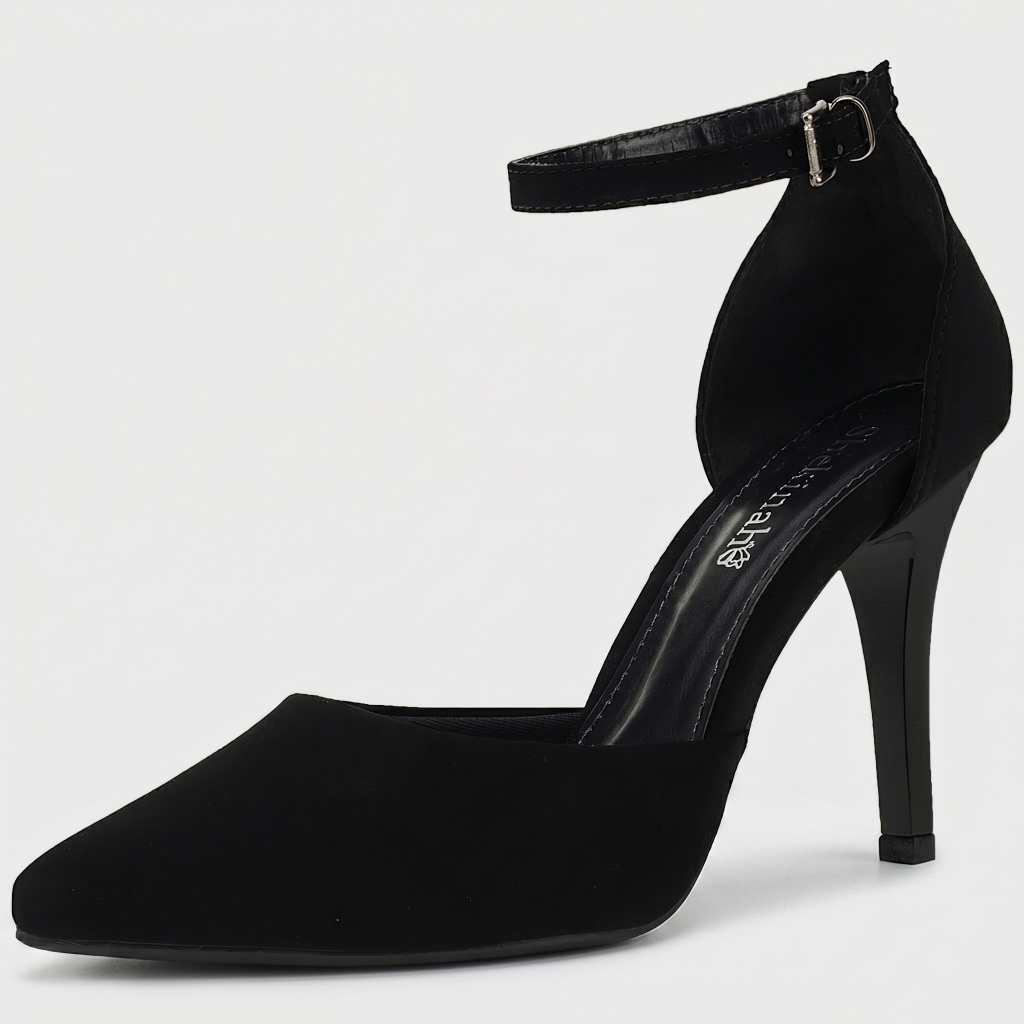 Sapato Scarpin Feminino Bico Fino Salto Agulha Stiletto Shekinah Saia e Blusa Confortável Moda Sapato Scarpin Feminino Bico Fino Salto Agulha Stiletto Shekinah Saia e Blusa Confortável Moda