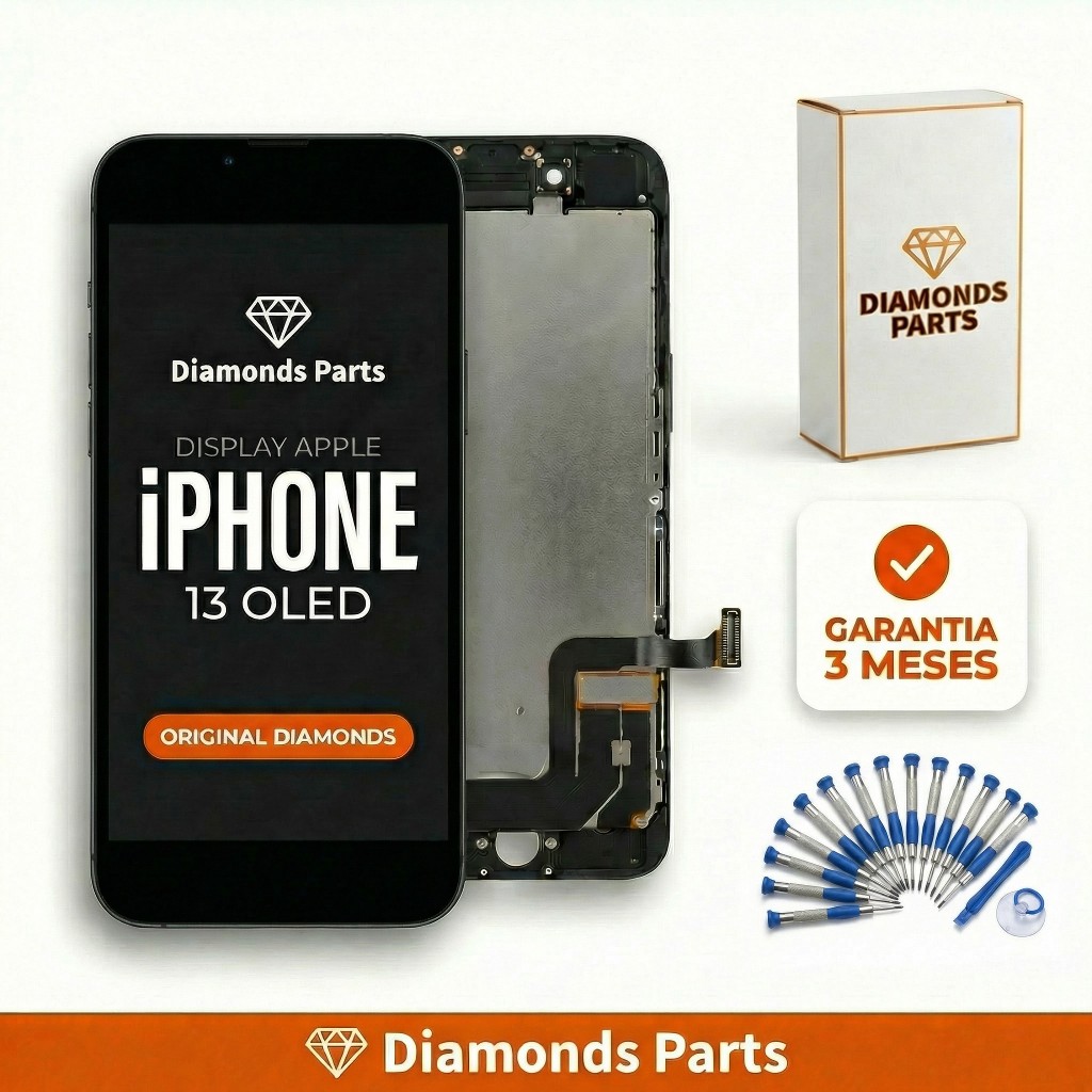 TELA DISPLAY FRONTAL LCD COMPATÍVEL IPHONE 13 OLED DIAMONDS ORIGINAL TELA DISPLAY FRONTAL LCD COMPATÍVEL IPHONE 13 OLED DIAMONDS ORIGINAL
