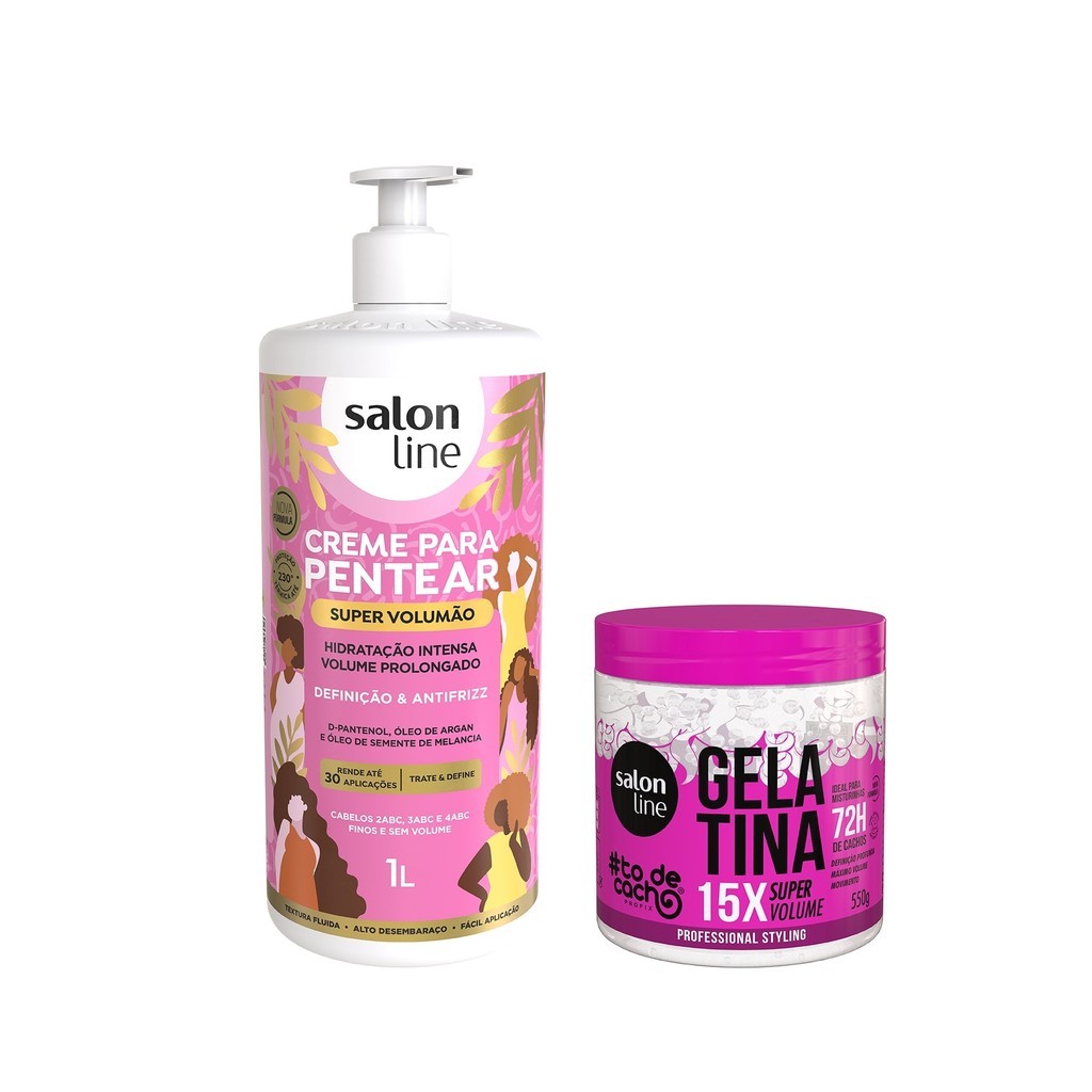 Kit Super Volumão Salon Line Kit Super Volumão Salon Line