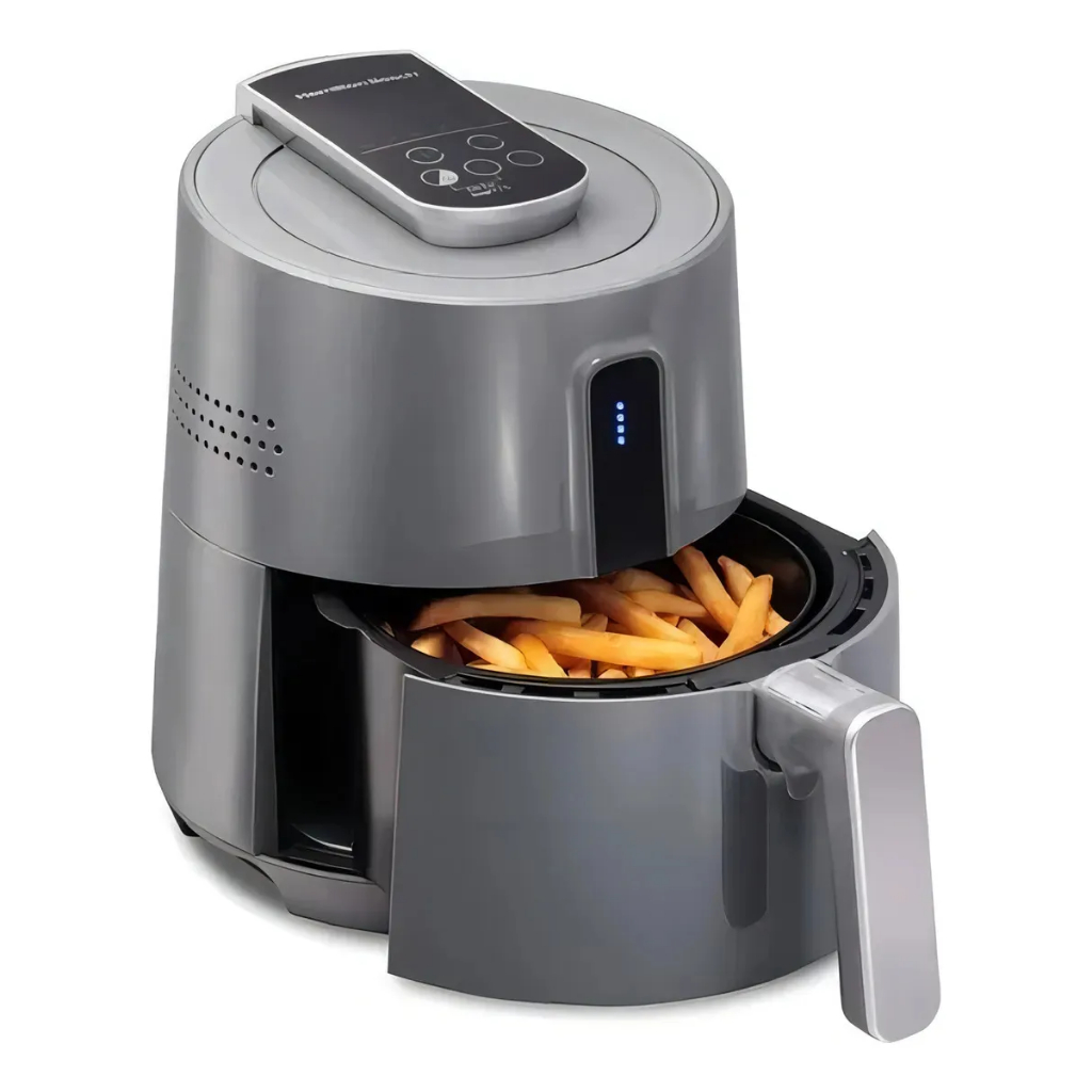 Fritadeira Air Fryer Eletrica Antiaderente Painel Digital 6 Funções Até 200°c 127v – Hamilton Beach Fritadeira Air Fryer Eletrica Antiaderente Painel Digital 6 Funções Até 200°c 127v – Hamilton Beach