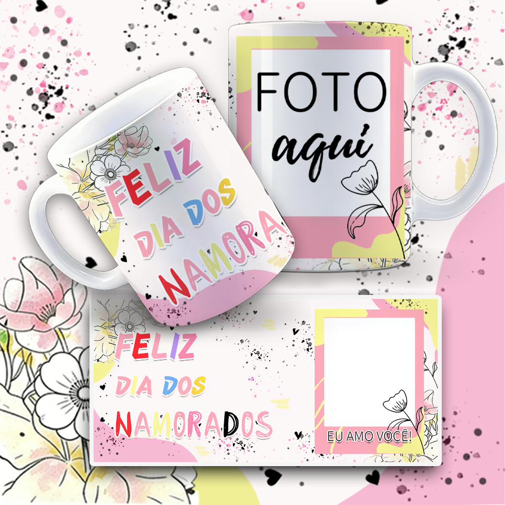 Caneca de Porcelana Personalizada com Foto – dia dos namorados – Feminino Presente Caneca de Porcelana Personalizada com Foto – dia dos namorados – Feminino Presente
