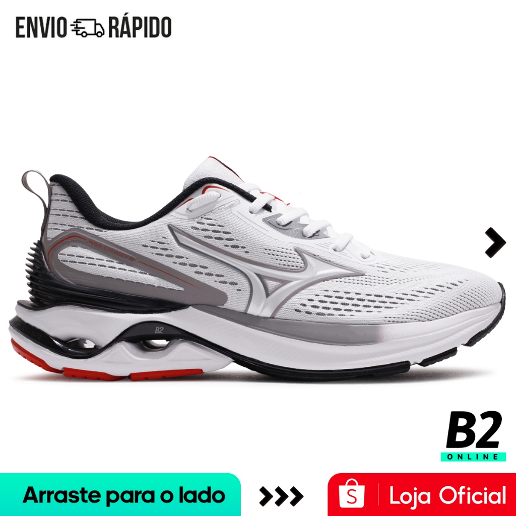 Tênis Mizuno Wave Dynasty 8 Masculino Original com Nota Fiscal e Garantia Tênis Mizuno Wave Dynasty 8 Masculino Original com Nota Fiscal e Garantia
