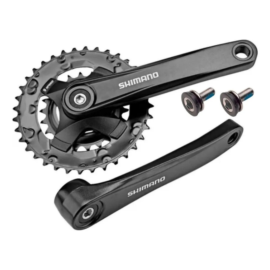 PEDIVELA SHIMANO ALTUS FC-MT101 36/22D 175MM 9V PRETO PEDIVELA SHIMANO ALTUS FC-MT101 36/22D 175MM 9V PRETO
