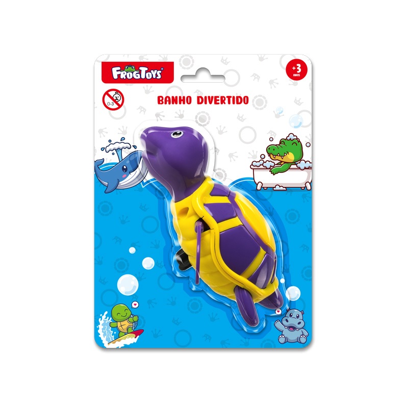 Tartaruga Banho Divertido Sortido Surpresa – Sapico FGP041 Tartaruga Banho Divertido Sortido Surpresa – Sapico FGP041