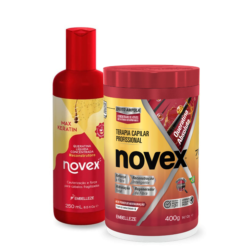 KIT NOVEX RECONSTUTOR MAX KERATIN KIT NOVEX RECONSTUTOR MAX KERATIN