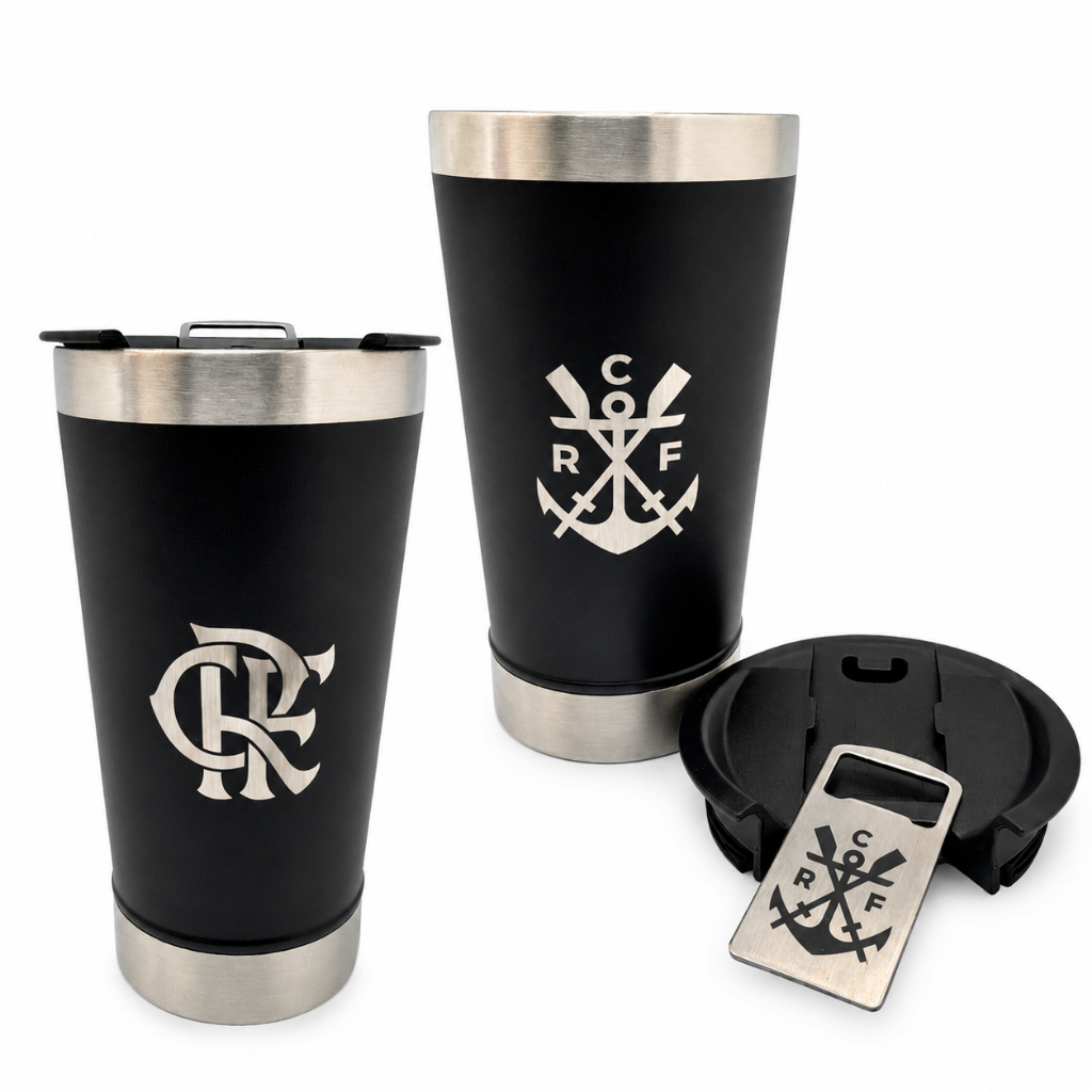 COPO TÉRMICO OFICIAL FLAMENGO PRETO COM ABRIDOR COPO TÉRMICO OFICIAL FLAMENGO PRETO COM ABRIDOR