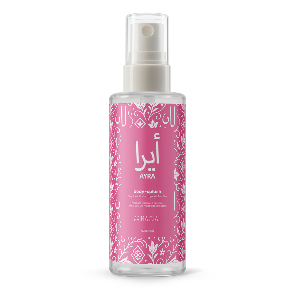 BODY SPLASH FEMININO ARABE AYRA 100ML – PRIMACIAL PERFUME FLORAL BODY SPLASH FEMININO ARABE AYRA 100ML – PRIMACIAL PERFUME FLORAL