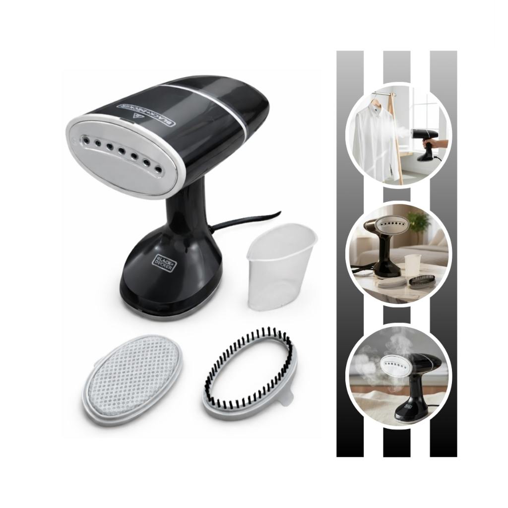 Vaporizador E Higienizador Dobrável Reservatório 200ml BDV3100 Bivolt Cor Preta Black & Decker Vaporizador E Higienizador Dobrável Reservatório 200ml BDV3100 Bivolt Cor Preta Black & Decker