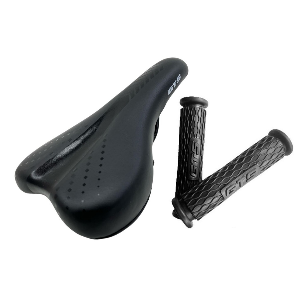 Banco selim Bike Bicicleta Mtb speed com Carrinho Gts + Manoplas Banco selim Bike Bicicleta Mtb speed com Carrinho Gts + Manoplas