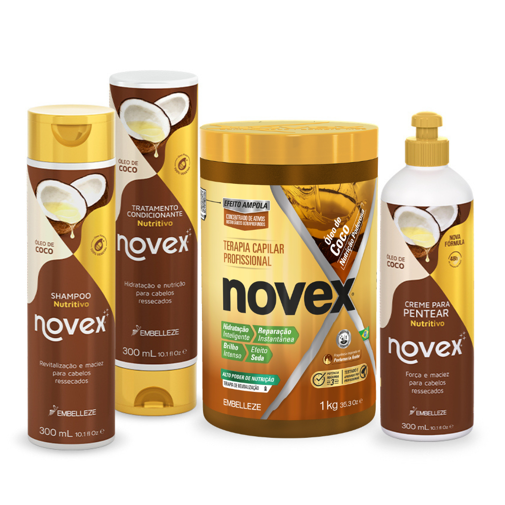 Kit Novex Óleo de Coco Kit Novex Óleo de Coco