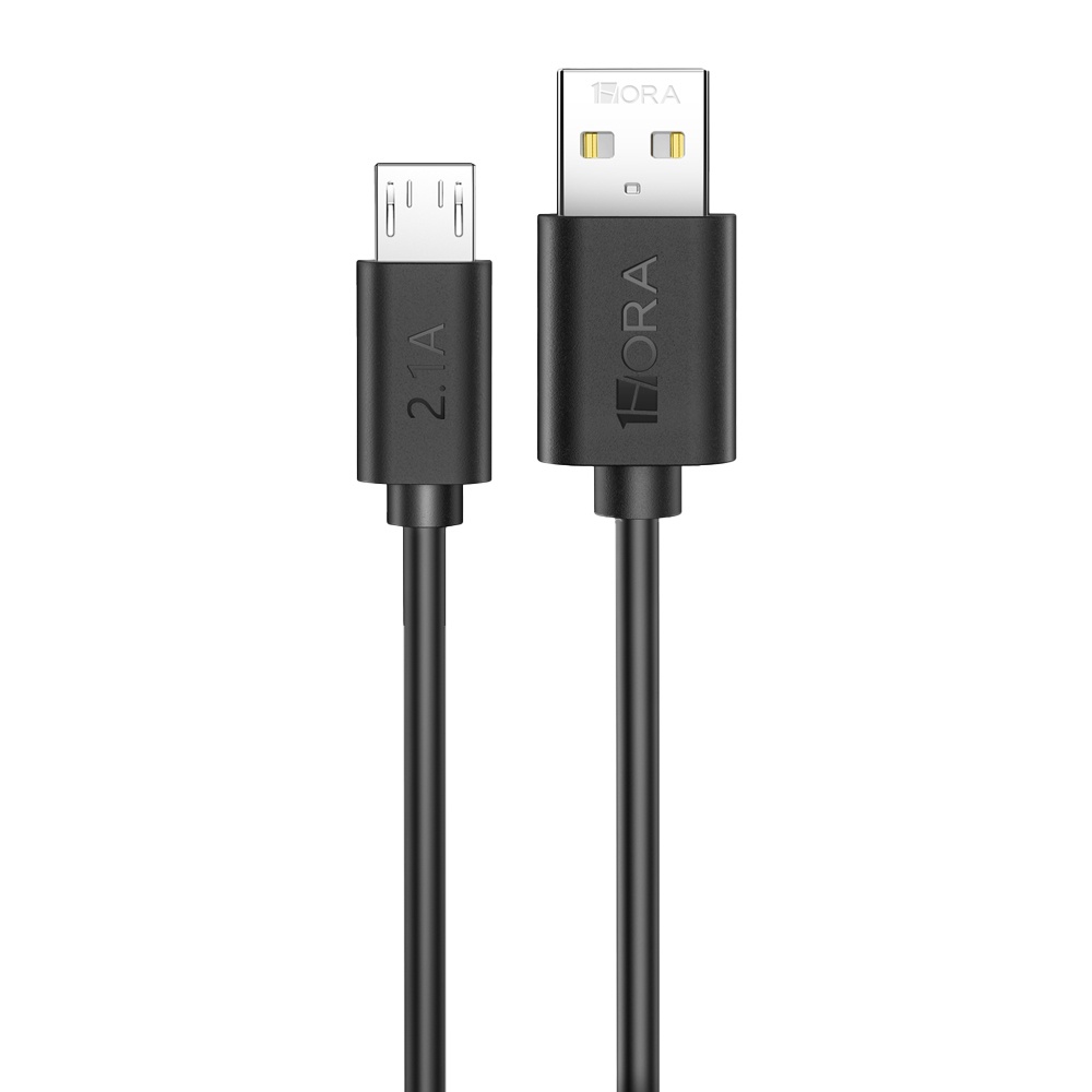 Cabo Micro Usb pra Usb A 1Hora 2.1A Macho 1 Metro Preto Cabo Micro Usb pra Usb A 1Hora 2.1A Macho 1 Metro Preto