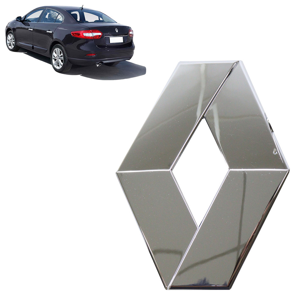 Emblema Tampa Traseira Fluence 2008 2009 2010 2012 2013 Cromado Emblema Tampa Traseira Fluence 2008 2009 2010 2012 2013 Cromado