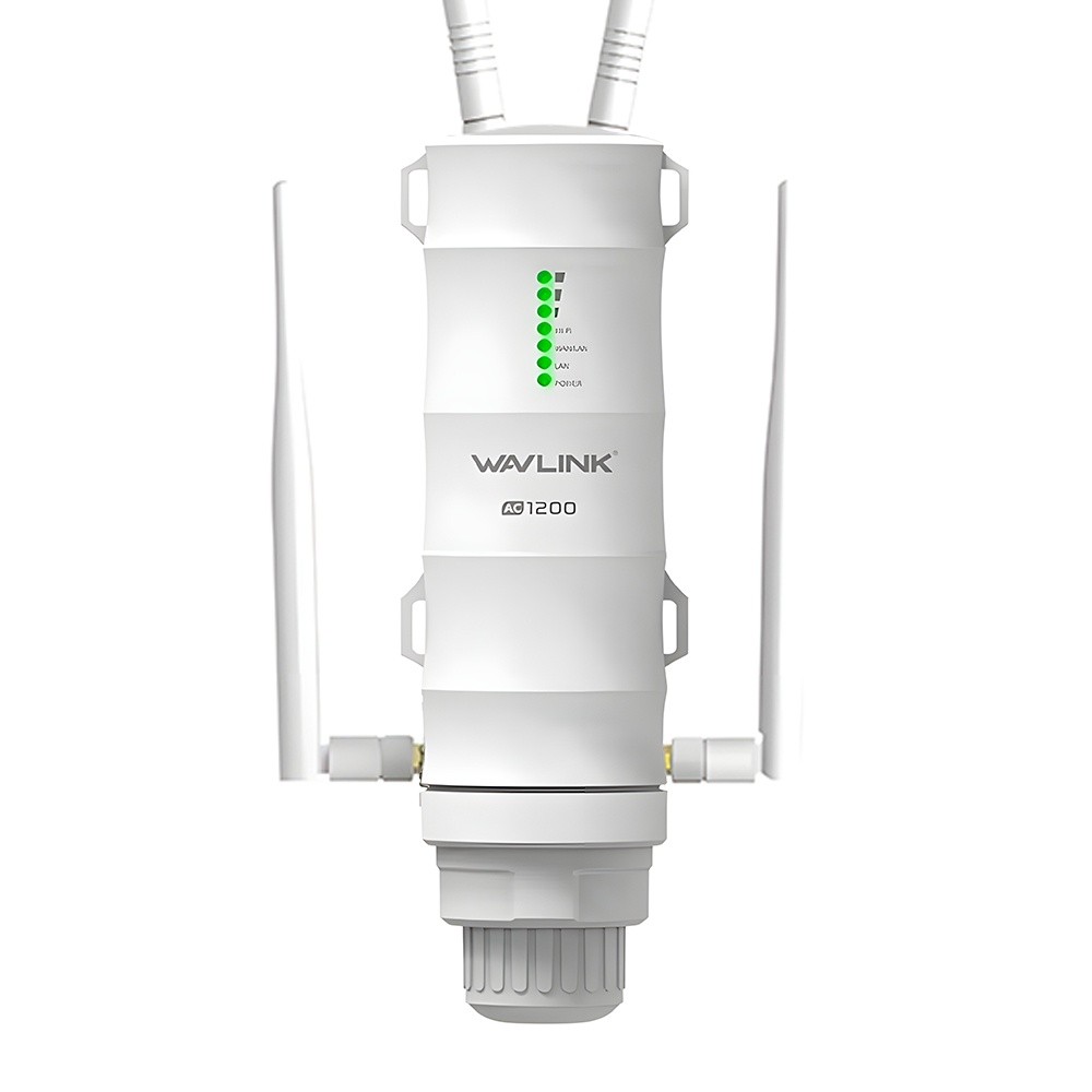 Roteador Wi-Fi 5 Wavlink AC1200 Mesh Dual-Band Externo Roteador Wi-Fi 5 Wavlink AC1200 Mesh Dual-Band Externo
