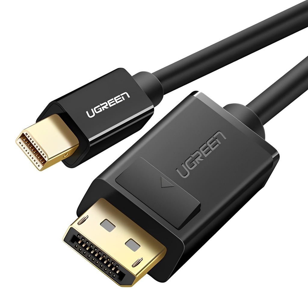 Cabo Mini Displayport Ugreen p/Displayport Resolução 4k 1.5m Cabo Mini Displayport Ugreen p/Displayport Resolução 4k 1.5m