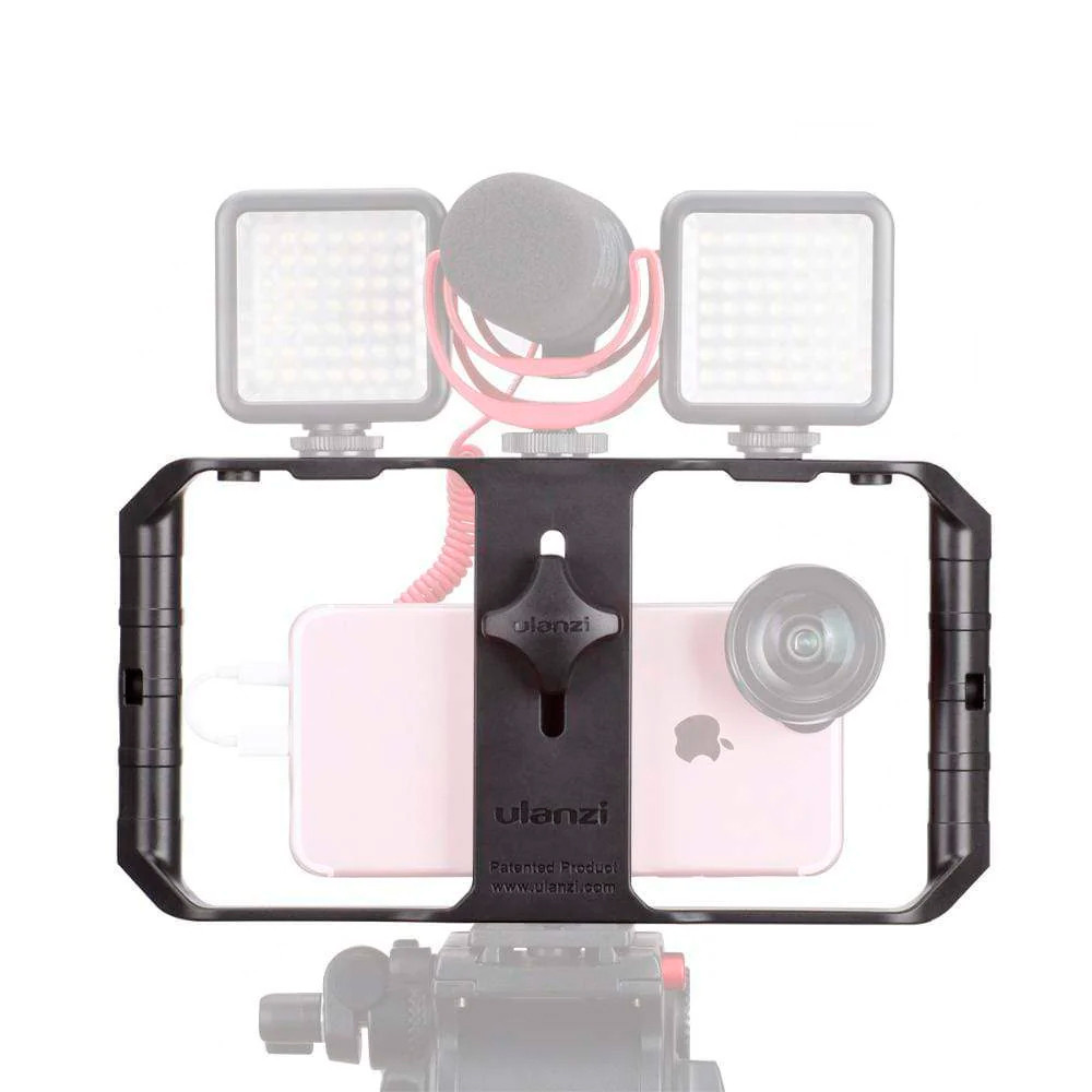Suporte Gaiola Celular Ulanzi U-Rig Pro Foto Vídeo Preto Suporte Gaiola Celular Ulanzi U-Rig Pro Foto Vídeo Preto