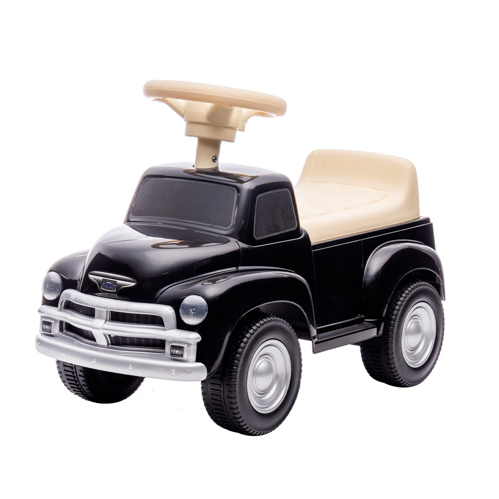 Xiamen Chevrolet 3100 Pé No Chão Carro Infantil Preto Xiamen Chevrolet 3100 Pé No Chão Carro Infantil Preto