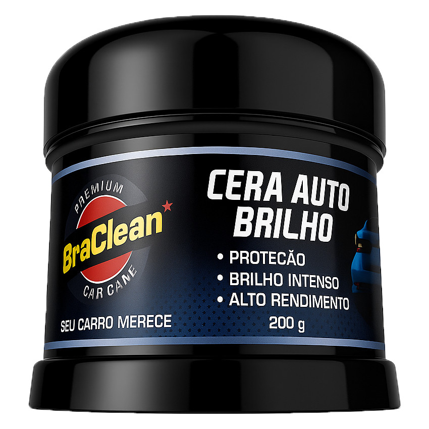 Cera Carnaúba Pasta 200g Proteção Maresia Riscos Superficiais Renova Polimento Toque Suave Espelhad