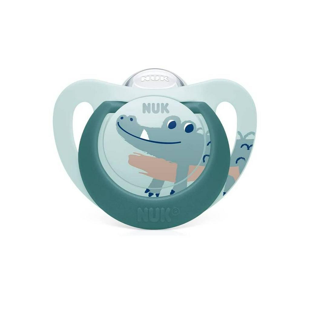 Chupeta 18+ Meses Star Azul NUK Chupeta 18+ Meses Star Azul NUK