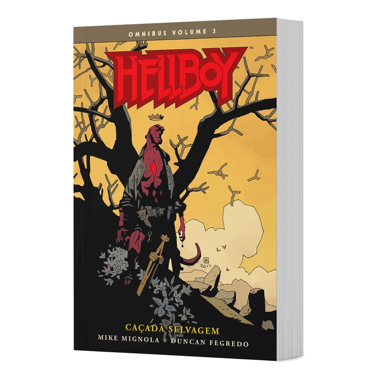 Hellboy: Caçada Selvagem – vol 03 – Omnibus – Novo/Lacrado Hellboy: Caçada Selvagem – vol 03 – Omnibus – Novo/Lacrado