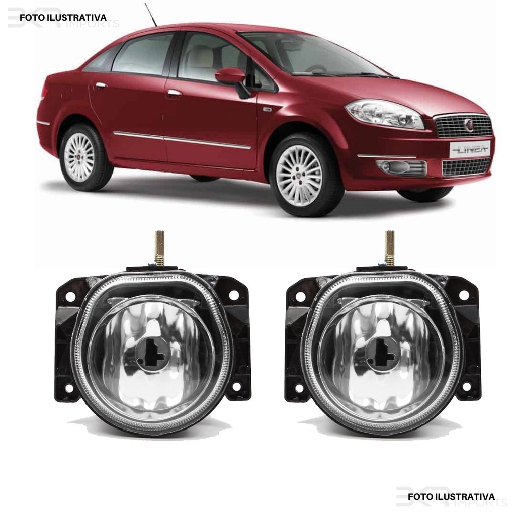 Par Farol Milha Fiat Linea 2008 2009 2010 2011 2012 2013 2014 2015 Par Farol Milha Fiat Linea 2008 2009 2010 2011 2012 2013 2014 2015