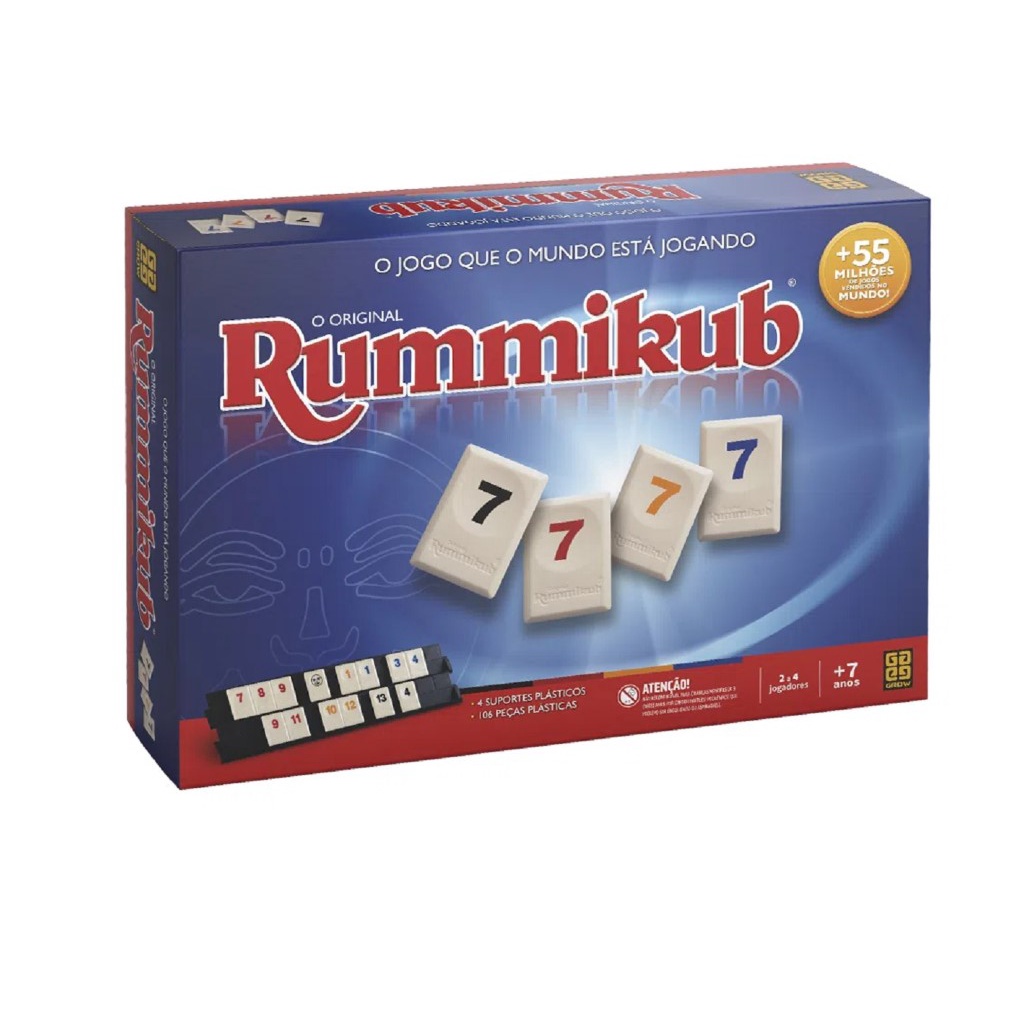 Jogo Rummikub 02090 – Grow Jogo Rummikub 02090 – Grow