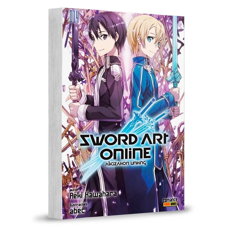 Mangá – Sword Art Online – 14 – Alicization Dividing – Literatura Novel – Novo/Lacrado Mangá – Sword Art Online – 14 – Alicization Dividing – Literatura Novel – Novo/Lacrado