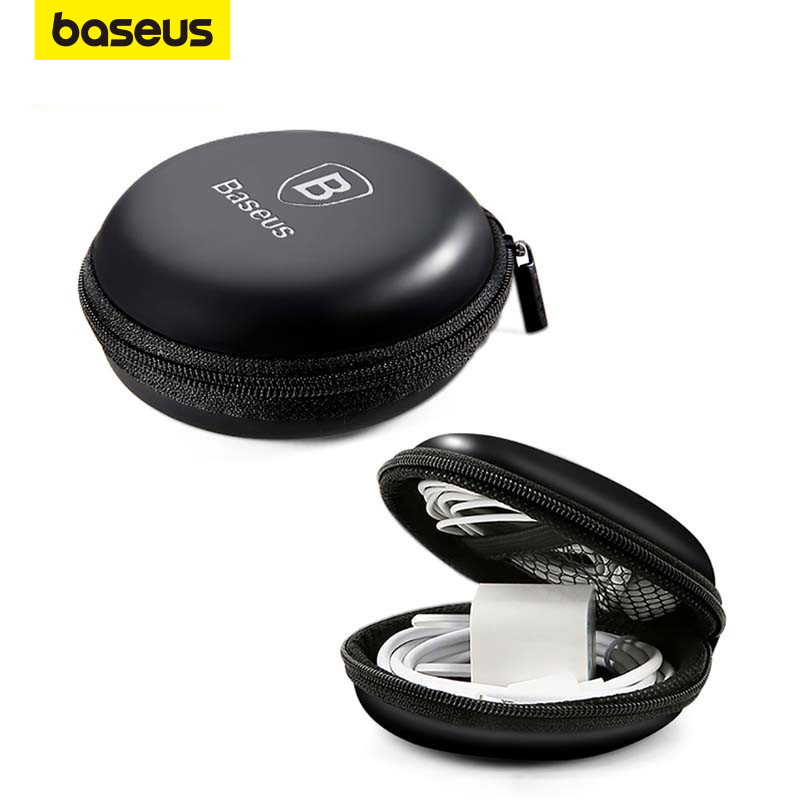 Mini estojo Baseus para cabo USB e SD cards Mini estojo Baseus para cabo USB e SD cards