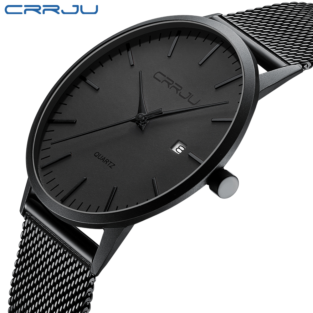 CRRJU Relógio Masculino Casual Moda Simples Tendência Retro Momentos Clássicos Design Esportivo Movimento Quartzo À Prova D’água 2172 X CRRJU Relógio Masculino Casual Moda Simples Tendência Retro Momentos Clássicos Design Esportivo Movimento Quartzo À Prova D’água 2172 X