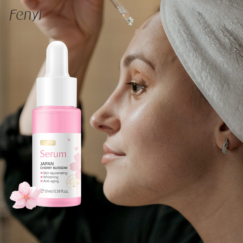 Fenyi Óleo De Vidro Anti-Idade Com Flor De Cerejeira Sakura Essência 17ml Fenyi Óleo De Vidro Anti-Idade Com Flor De Cerejeira Sakura Essência 17ml