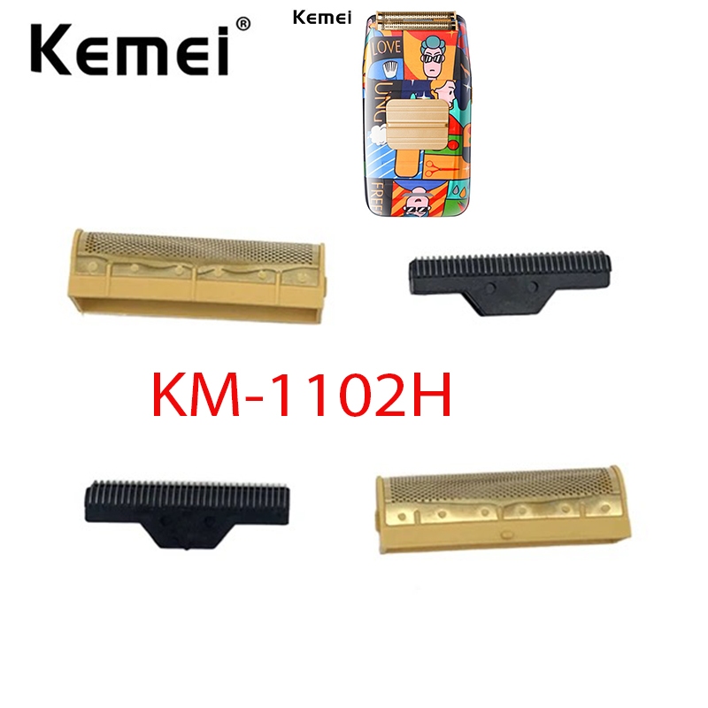 Kemei 1102H Substituição Da Lâmina De Barbear Cabeça Mens Barbeador Elétrico KM-1102H Rede De Lâminas Peças Originais Kemei 1102H Substituição Da Lâmina De Barbear Cabeça Mens Barbeador Elétrico KM-1102H Rede De Lâminas Peças Originais