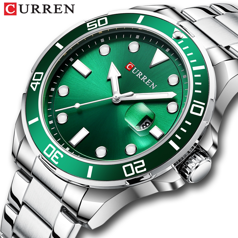 CURREN Relógio Masculino Da Marca Original Mostrador Luminoso Moda Luxo Negócios Casual Aço Inoxidável Quartzo Impermeável 8388 XS No Box CURREN Relógio Masculino Da Marca Original Mostrador Luminoso Moda Luxo Negócios Casual Aço Inoxidável Quartzo Impermeável 8388 XS No Box