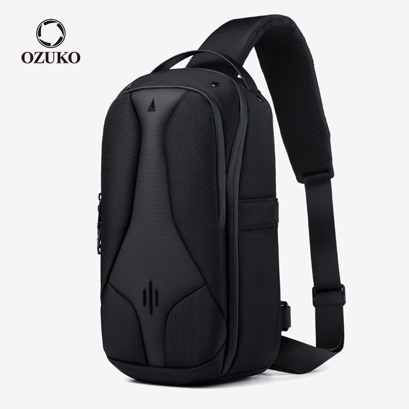 OZUKO Sacos De Grande Capacidade Para Homens Da Moda Ombro Com Vários Bolsos À Prova D’água Funda O Exterior OZUKO Sacos De Grande Capacidade Para Homens Da Moda Ombro Com Vários Bolsos À Prova D’água Funda O Exterior