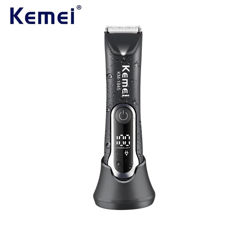 Kemei Virilha Aparador De Pêlos Masculino Cortador Elétrico À Prova Dwaterproof Água Bola Para Púbico/Corpo Aliciamento Kemei Virilha Aparador De Pêlos Masculino Cortador Elétrico À Prova Dwaterproof Água Bola Para Púbico/Corpo Aliciamento