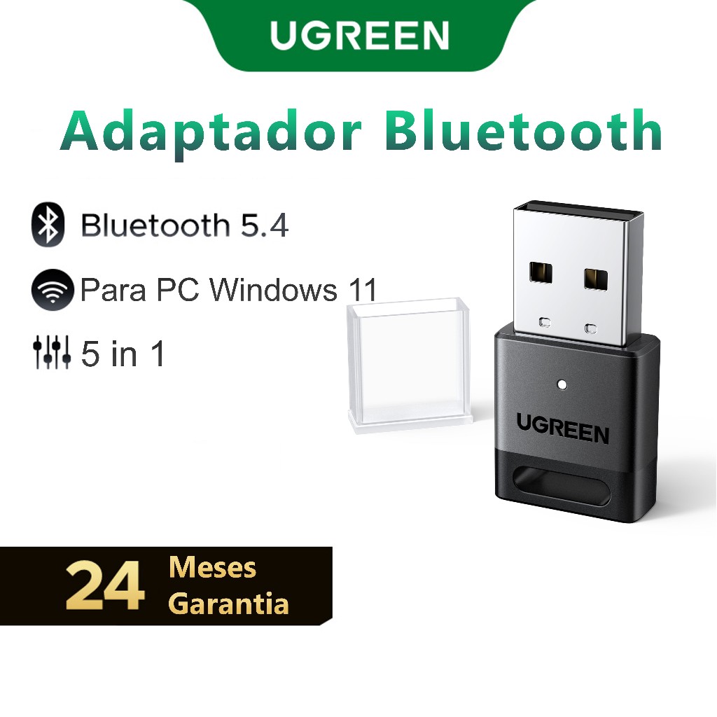 Adaptador Bluetooth UGREEN USB 5.3 Dongle Para PC Alto-Falante Teclado Do Mouse Sem Fio Receptor De Música Transmissor Adaptador Bluetooth UGREEN USB 5.3 Dongle Para PC Alto-Falante Teclado Do Mouse Sem Fio Receptor De Música Transmissor