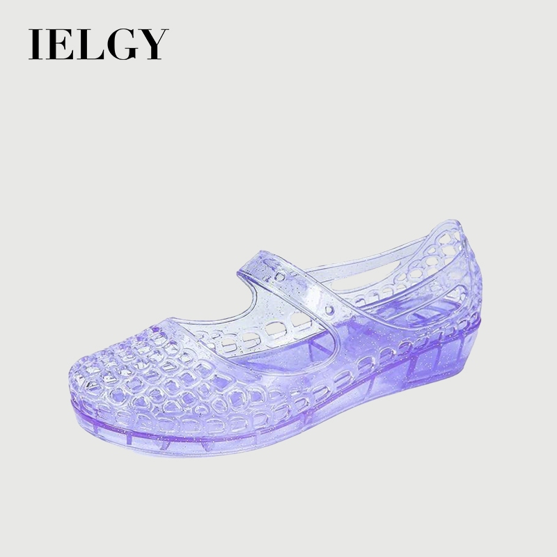 IELGY Sandálias De Cristal Baotou Transparentes Sem Deslizamento Moda Feminina De Verão Altura IELGY Sandálias De Cristal Baotou Transparentes Sem Deslizamento Moda Feminina De Verão Altura