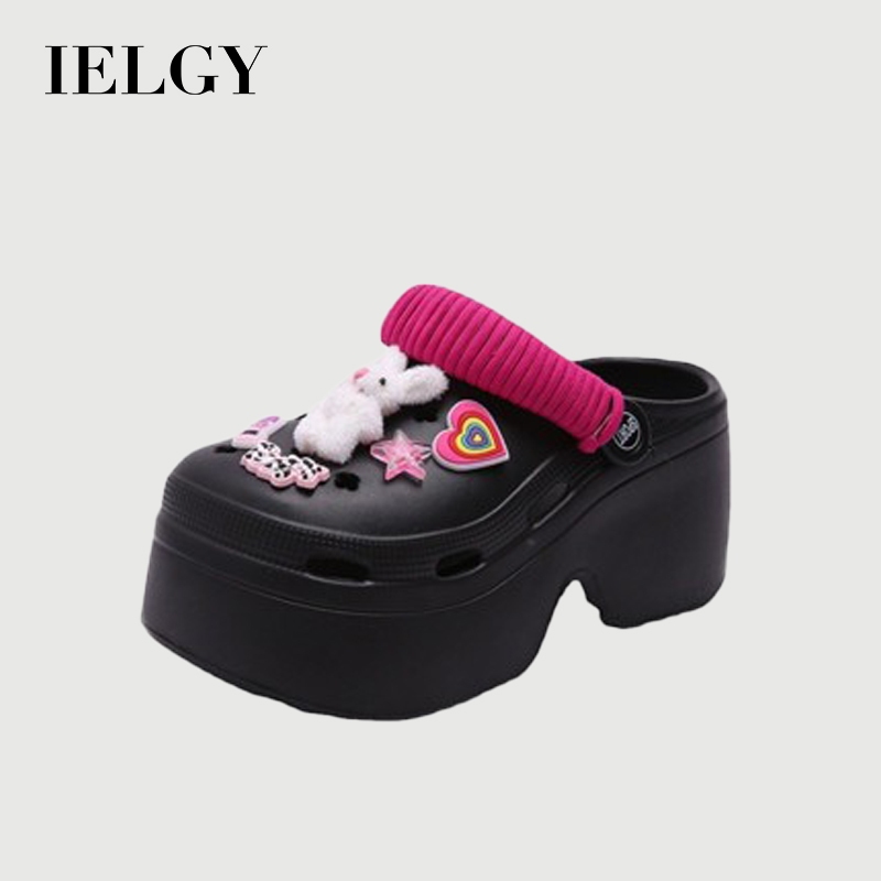 IELGY Baotou Tamanco Verão Novo muffin eva Chinelos De Plataforma Fofos Femininos IELGY Baotou Tamanco Verão Novo muffin eva Chinelos De Plataforma Fofos Femininos