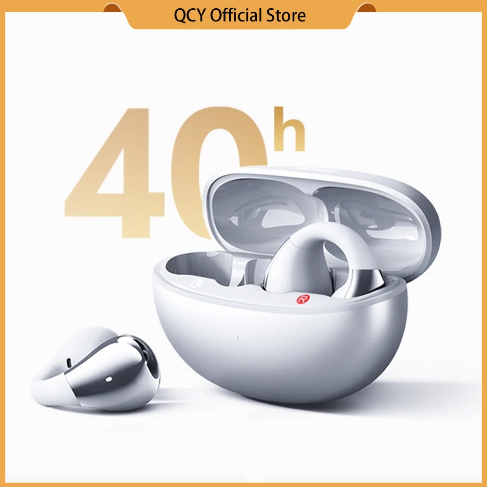 QCY Crossky C30S Orelha Aberta Bluetooth 6.0 Fones De Ouvido Sem Fioclip On OWS Esportivos 40 Horas QCY Crossky C30S Orelha Aberta Bluetooth 6.0 Fones De Ouvido Sem Fioclip On OWS Esportivos 40 Horas