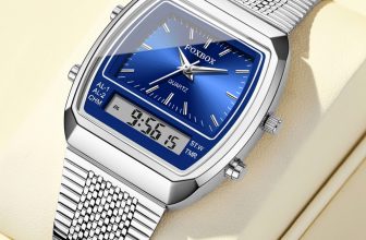 LIGE Fashion Watch Quartz Sports Masculino Double Time Zone Display Semanal Relógio Digital À Prova D'água -  vendido por LIGE Official Store